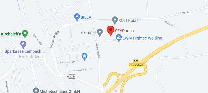 Anfahrtsplan SEYRtrans Eberstalzell